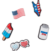 Crocs - USA 5 Pack Jibbitz Shoe Charm