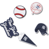 Crocs - MLB New York Yankees 5 Pack Jibbitz™ charms