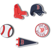 Crocs - MLB Boston Red Sox 5pck Jibbitz™ charms