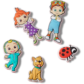 Crocs - Cocomelon 5 Pack Jibbitz™ charms