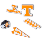 Crocs - University of Tennessee 5 Pack Jibbitz™ charms