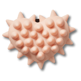 Crocs - Spike Light Pink Heart Jibbitz™ charms