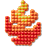 Crocs - Beaded Flame Jibbitz™ charms