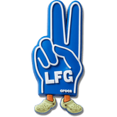 Crocs - LFG Foam Peace Sign Jibbitz™ charms