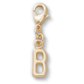 Crocs - Gold Letter B Charm Jibbitz™ charms