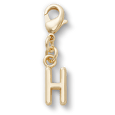 Crocs - Gold Letter H Charm Jibbitz™ charms