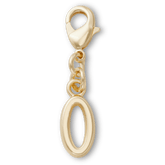 Crocs - Gold Letter O Charm Jibbitz™ charms