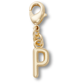 Crocs - Gold Letter P Charm Jibbitz™ charms