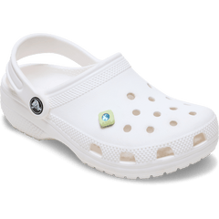 Crocs - Green PVC Square SMT Gem Jibbitz™ charms