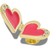Crocs - Gold Bubble Locket Heart Jibbitz™ charms