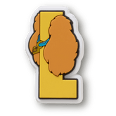 Crocs - Disney Character Letter L Jibbitz™ charms