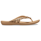 Crocs - Women's Kadee II Leopard Flip