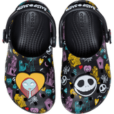Crocs - Toddlers’ Disney Tim Burton's The Nightmare Before Christmas Jack and Sally Classic Clog