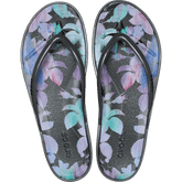 Crocs - Miami Round Toe Dark Floral Flip