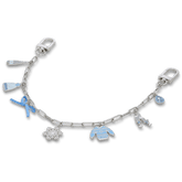 Crocs - Fair Isle Ice Bag Chain