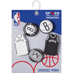 Crocs - NBA Brooklyn Nets 5 Pack Jibbitz™ charms