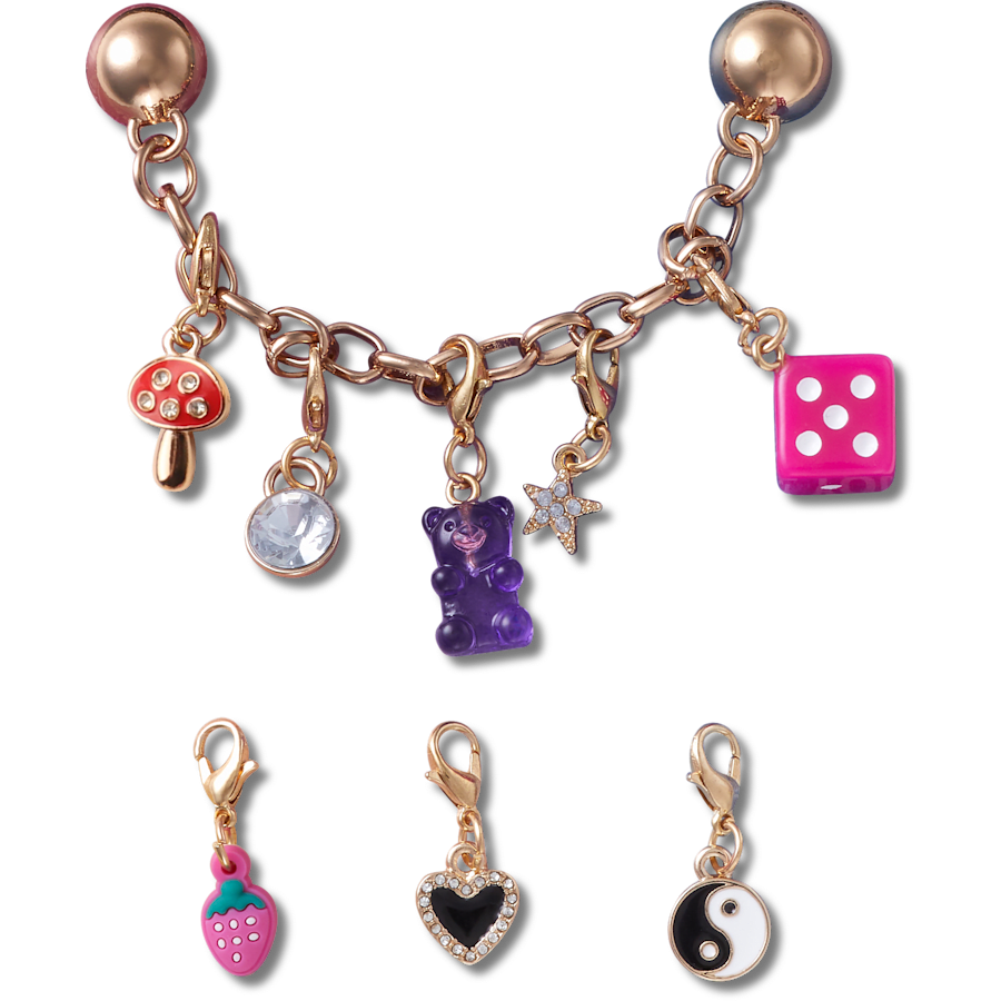 Crocs - Custom Charm Chain 5 Pack Jibbitz™ charms