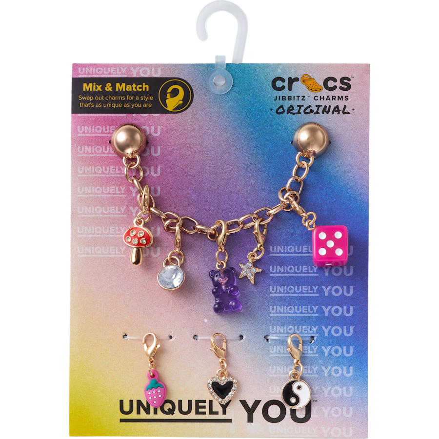 Crocs - Custom Charm Chain 5 Pack Jibbitz™ charms