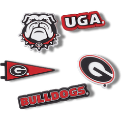 Crocs - University of Georgia 5 Pack Jibbitz™ charms