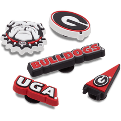 Crocs - University of Georgia 5 Pack Jibbitz™ charms