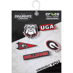 Crocs - University of Georgia 5 Pack Jibbitz™ charms