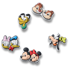 Crocs - Mickey and Friends PVC 5 Pack Jibbitz™ charms