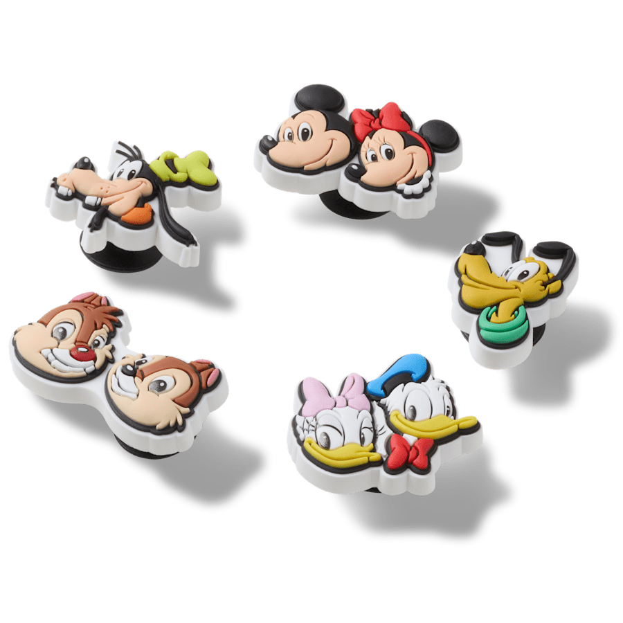 Crocs - Mickey and Friends PVC 5 Pack Jibbitz™ charms