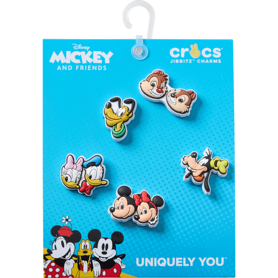 Crocs - Mickey and Friends PVC 5 Pack Jibbitz™ charms