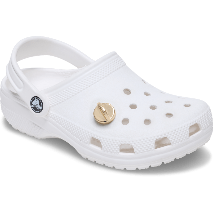 Crocs - Gold Interchangeable Stud Jibbitz™ charms