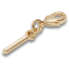 Crocs - Gold Letter I Charm Jibbitz™ charms