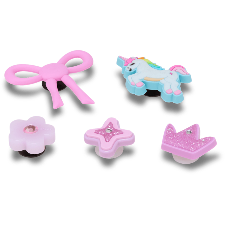Crocs - Sweet Pink Girls 5 Pack Jibbitz™ charms