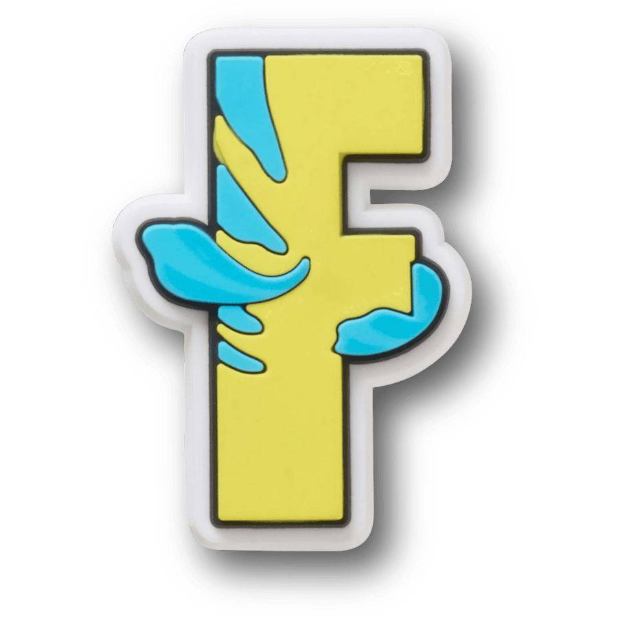 Crocs - Disney Character Letter F Jibbitz™ charms