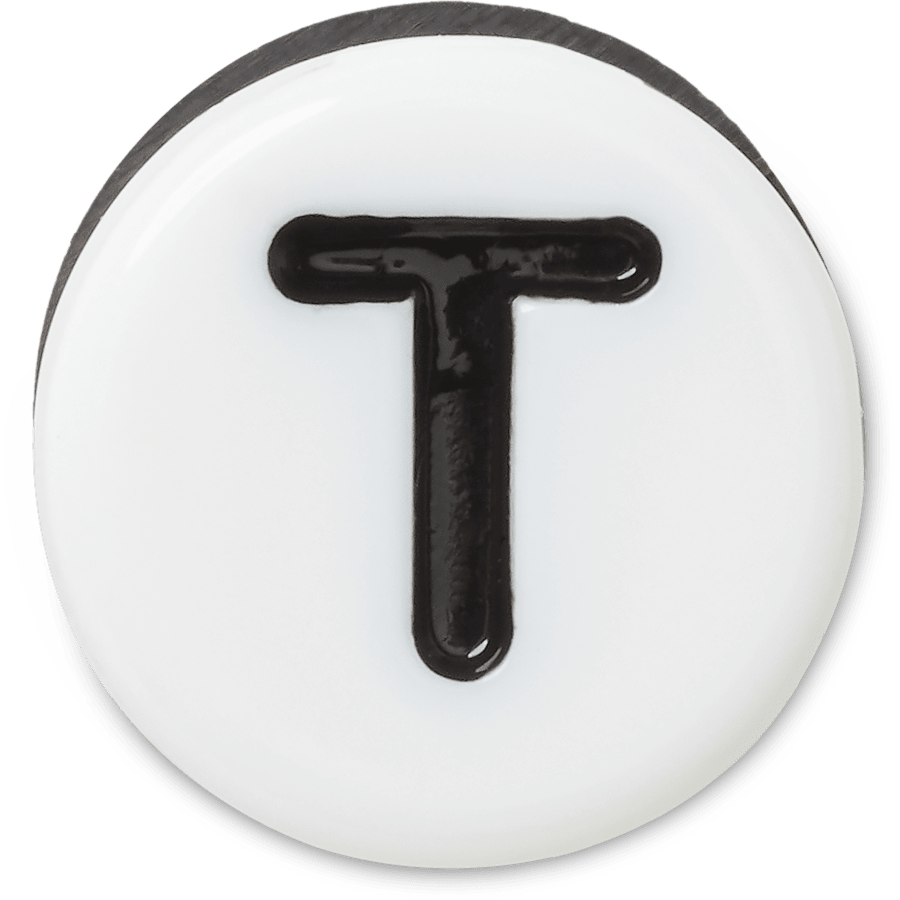 Crocs - Tiny Friendship Letter A-Z Jibbitz™ charms