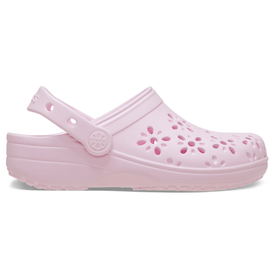 Crocs - Kids' Classic Floral Cut-Out Clog