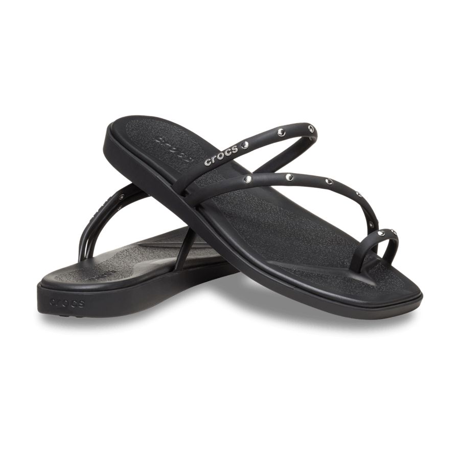 Crocs - Miami Studded Toe Loop Sandal