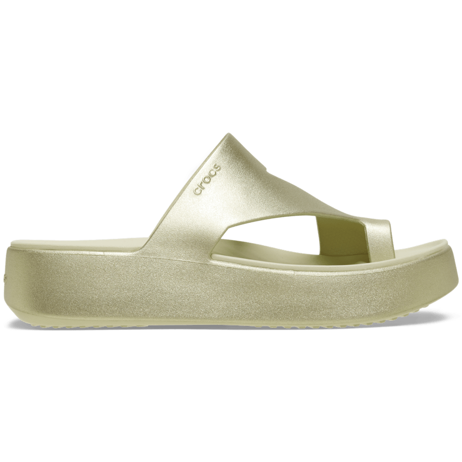 Crocs - Getaway Metallic Platform Toe Loop