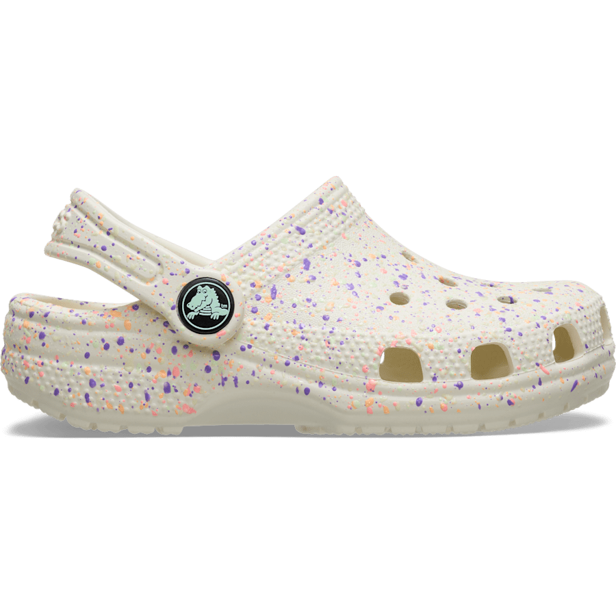 Crocs - Toddler Classic Glow Paint Splatter Clog